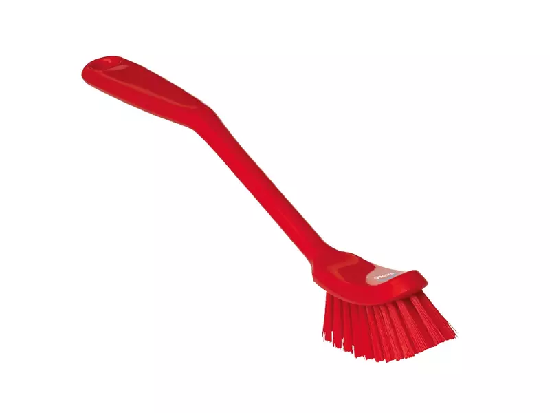 Vikan 42874 Brosse à vaisselle moyenne 290 mm rouge