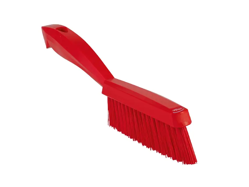 Vikan 41954 handborstel smal zeer hard 300 mm rood