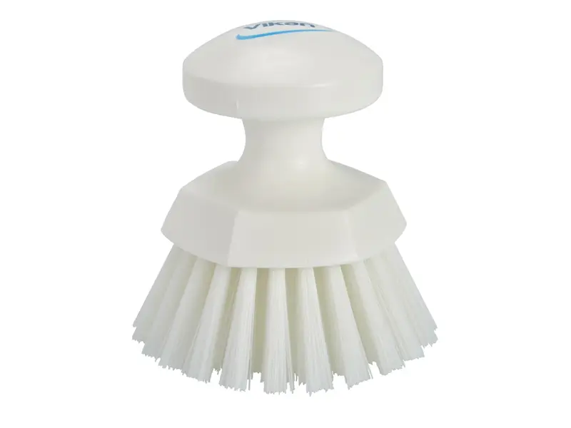 Vikan 38855 Brosse ronde dure 110 mm blanche