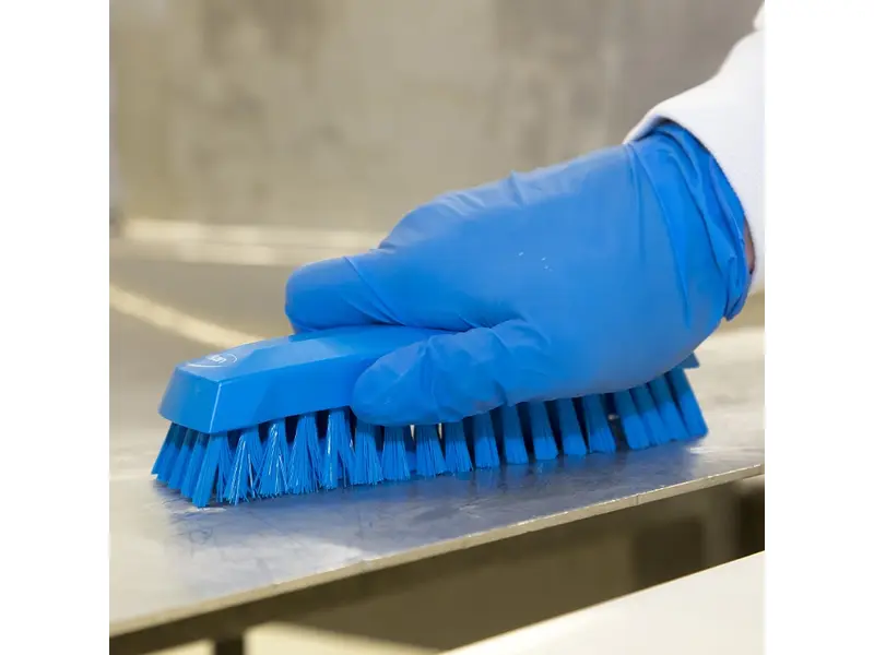 Vikan 35873 Werkborstel medium 165 mm blauw