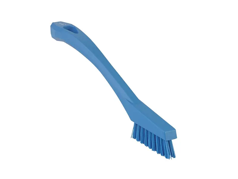 Vikan 44013 Precision brush extra hard 205 mm blue