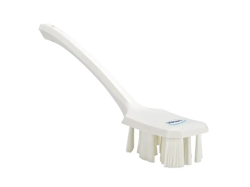 Vikan 41965 Dishwashing brush hard long handle UST 395 mm white