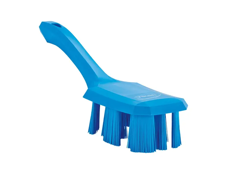 Vikan 41793 Dishwashing brush hard short handle UST 260 mm blue