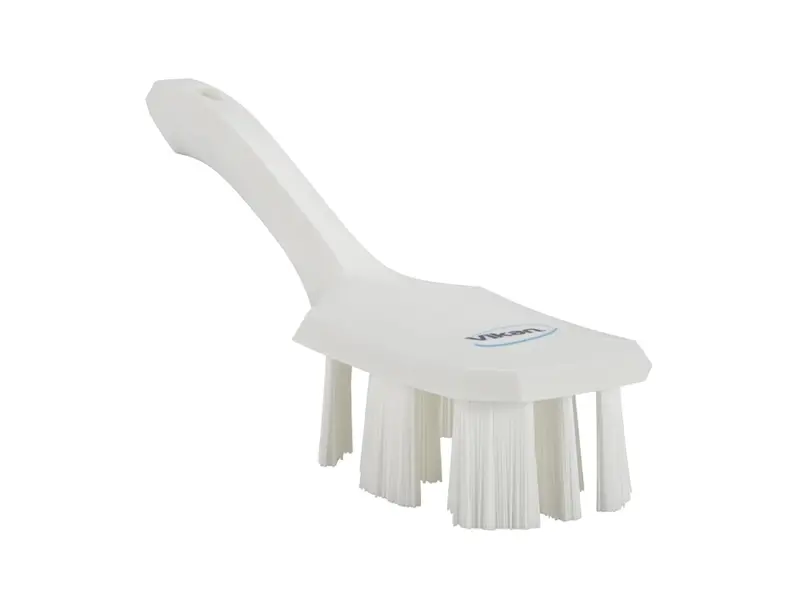 Vikan 41795 Dish brush hard short handle UST 260 mm white