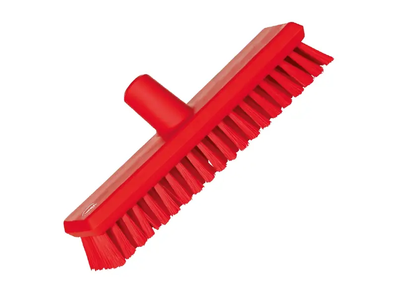 Balai à franges Vikan 70434, longueur moyenne, avec sortie d'eau, 270 mm, rouge
