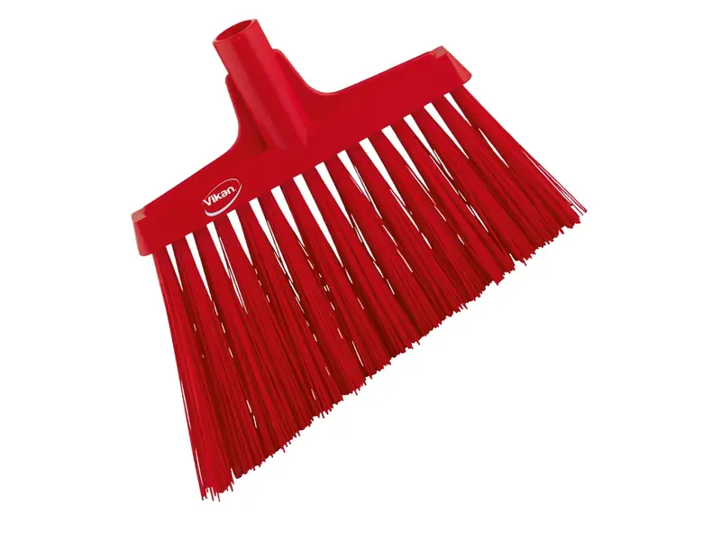 Balai d'angle Vikan 29144, très dur, 290 mm, rouge