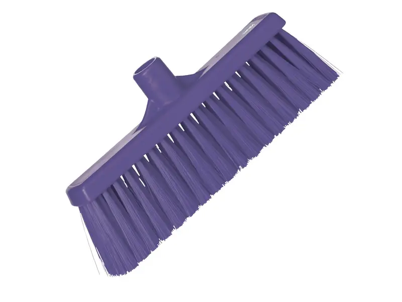 Vikan 31668 broom medium straight 310 mm purple