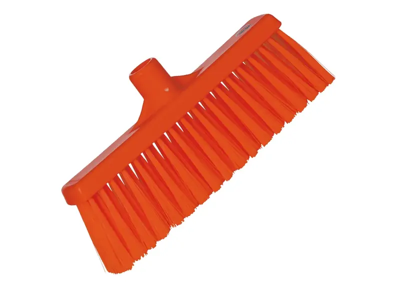 Balai Vikan 31667, droit moyen, 310 mm, orange