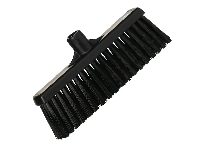 Vikan 31669 broom medium straight 310 mm black
