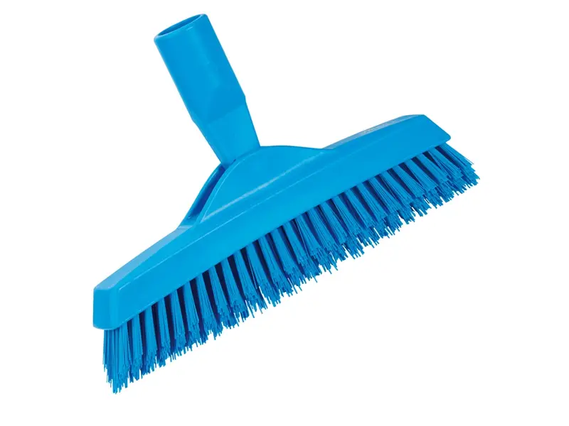 Brosse à joints Vikan 70403, manche très rigide, modèle 225 mm, bleue