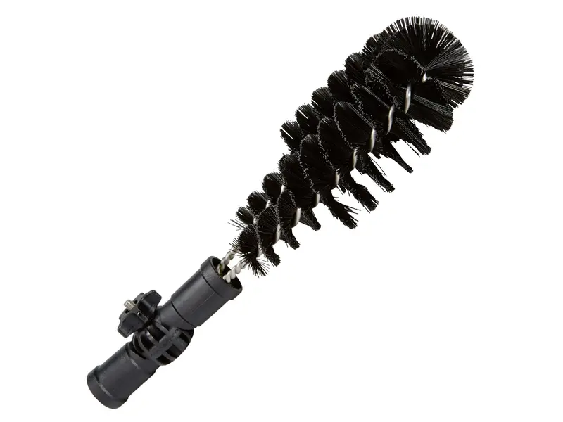 Vikan 53619 gutter brush hard handle model 55x275 mm black