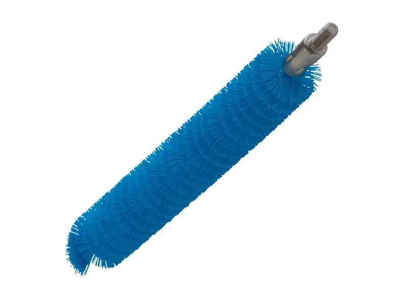 Vikan 53653 Pipe brush medium for flexible cable 20 x 200 mm blue