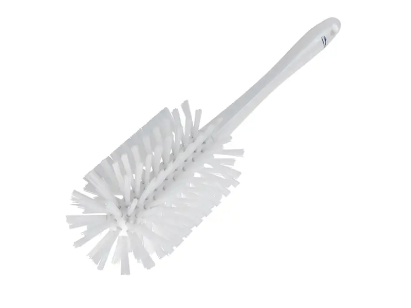 Brosse à tuyaux Vikan 5381905, dureté moyenne, 90 x 430 mm, blanche