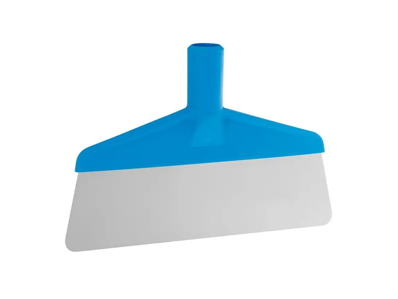 Raclette de sol flexible Vikan 29093 en acier inoxydable 260 mm bleue