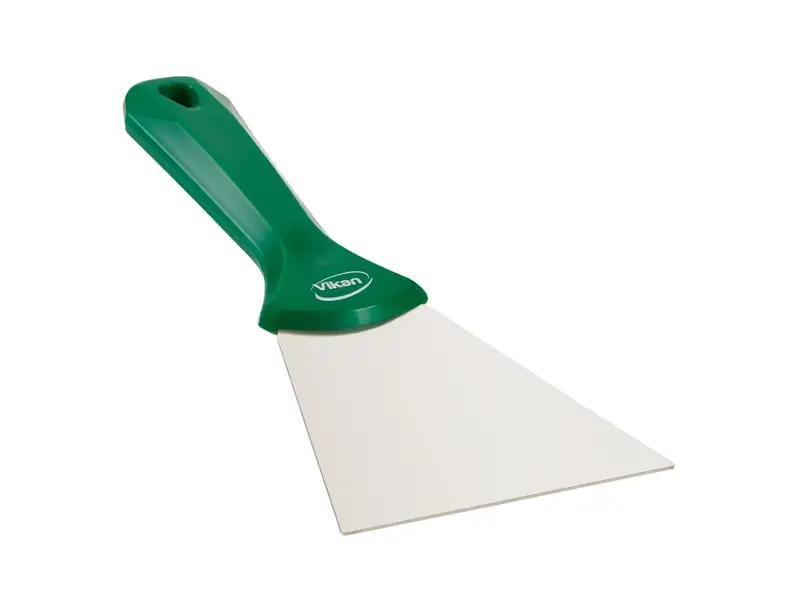 Vikan 40092 Hand Scraper Stainless Steel Blade 100 mm Green