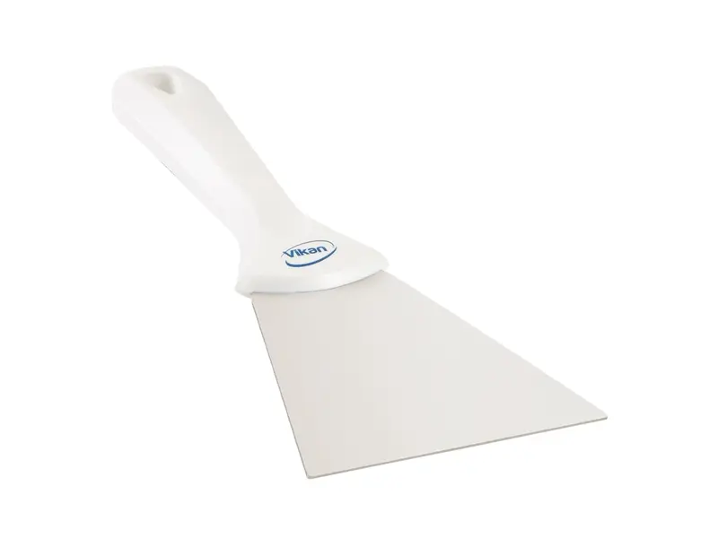Vikan 40095 Handschraper RVS blad 100 mm wit