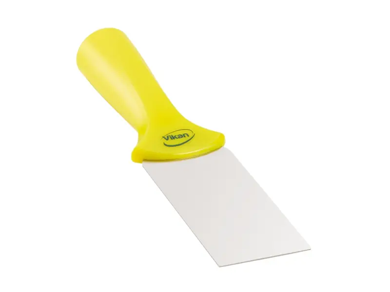 Vikan 40106 Scraper for handle mounting Stainless steel blade 50 mm yellow