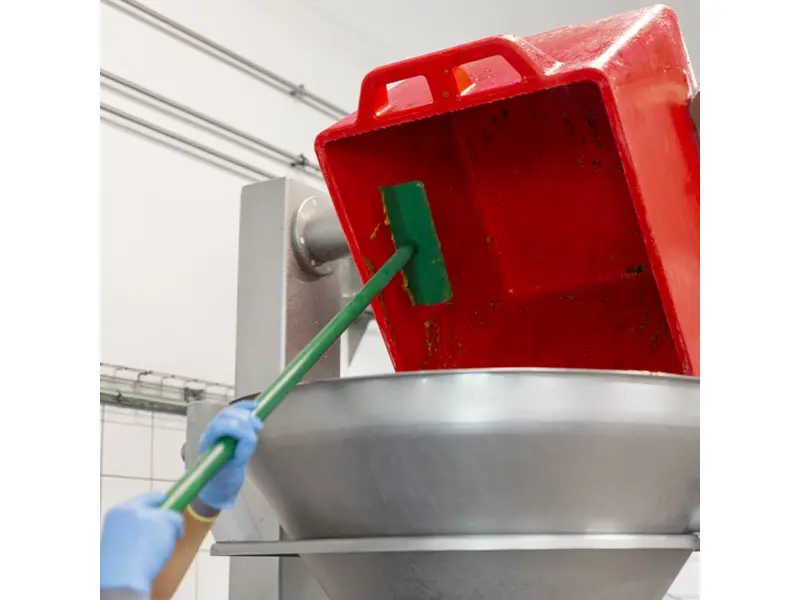 Vikan 59004 Push-Pull scraper for handle mounting 270 mm red