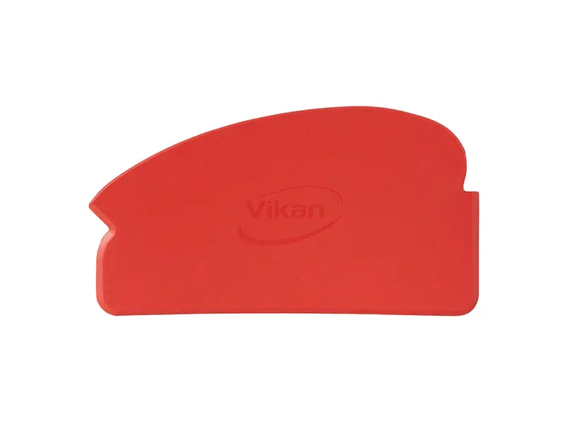 Vikan 40524 flexible hand scraper detectable polypropylene 165 mm red