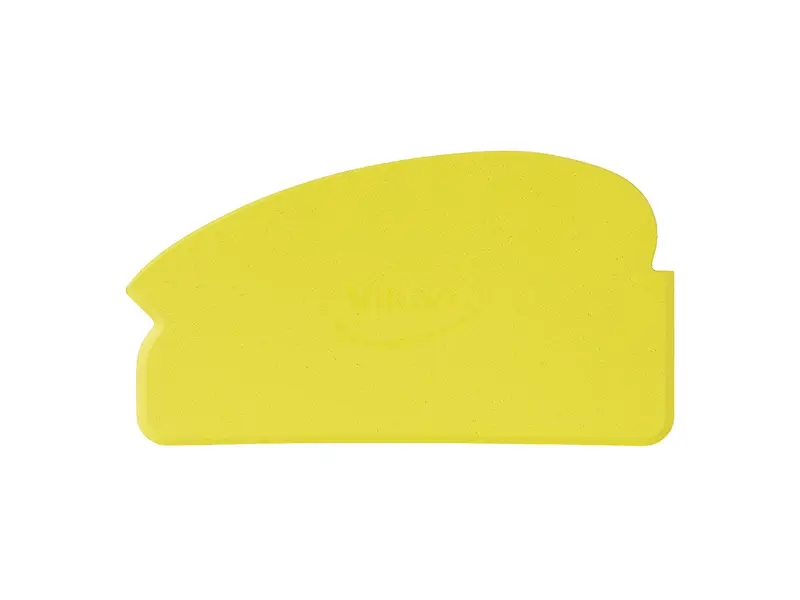 Vikan 40526 flexible hand scraper detectable polypropylene 165 mm yellow