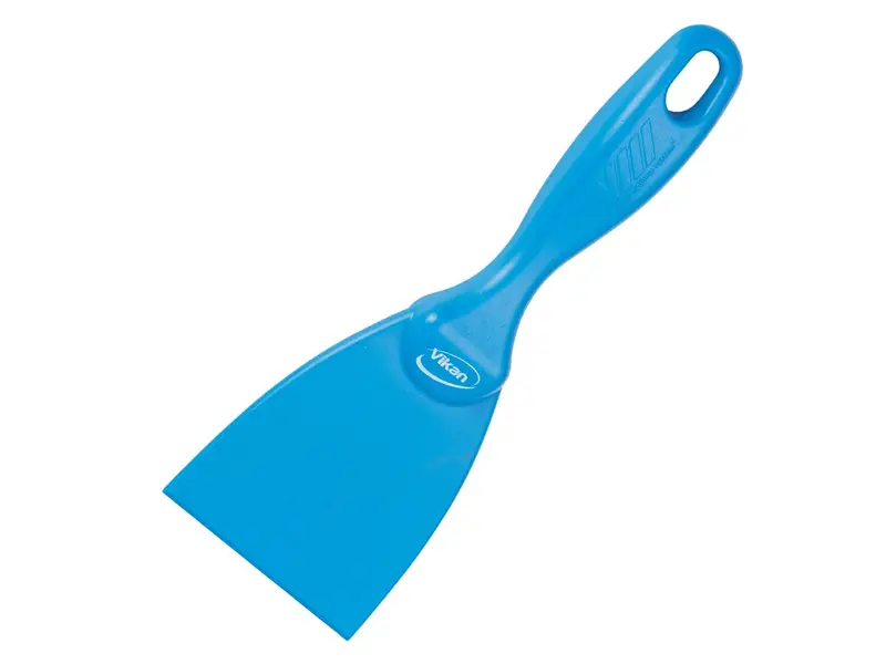 Vikan 40623 smalle handschraper detecteerbaar polypropyleen 75 mm blauw
