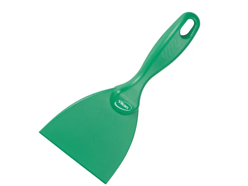 Grattoir manuel Vikan 40632, détectable, en polypropylène, 102 mm, vert