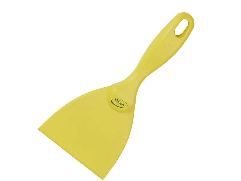 Vikan 40636 hand scraper detectable polypropylene 102 mm yellow