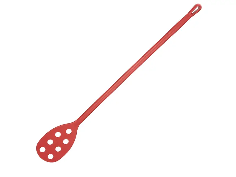 Vikan 70144 stirring spatula large detectable polypropylene 1200 mm red