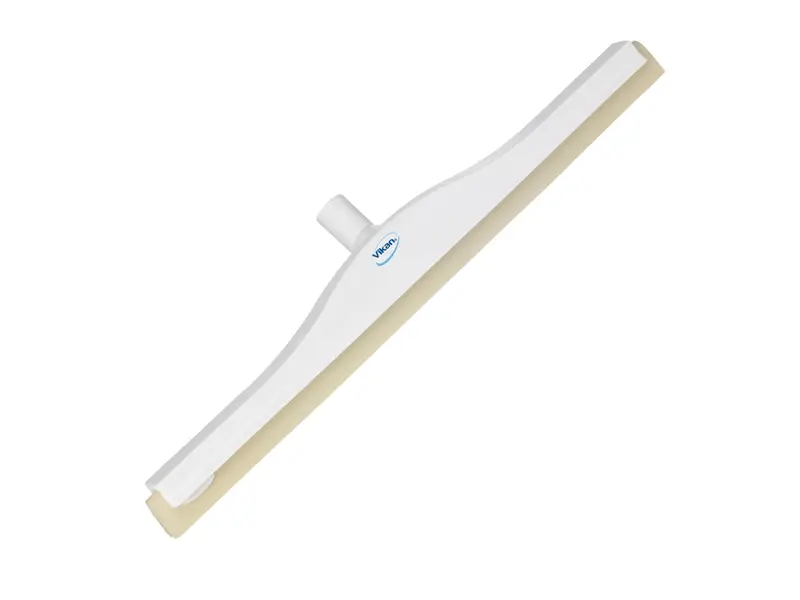 Vikan 77645 Floor squeegee flexible neck with replaceable rubber 600 mm white
