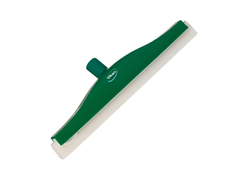Vikan 77622 Floor squeegee flexible neck with replaceable rubber 400 mm green