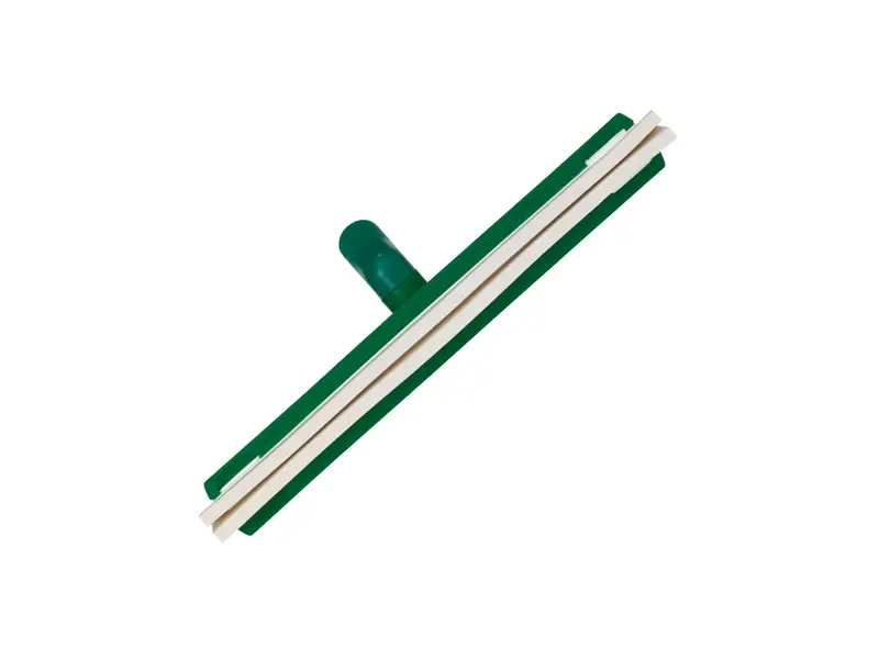 Vikan 77626 Floor squeegee flexible neck with replaceable rubber 400 mm yellow