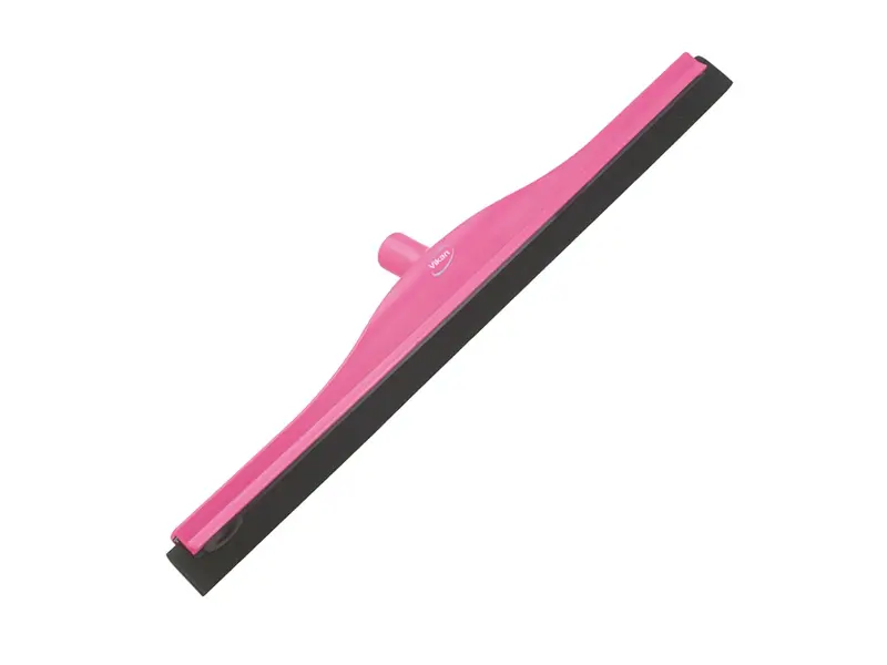 Vikan 77541 Floor squeegee with replaceable rubber 600 mm pink