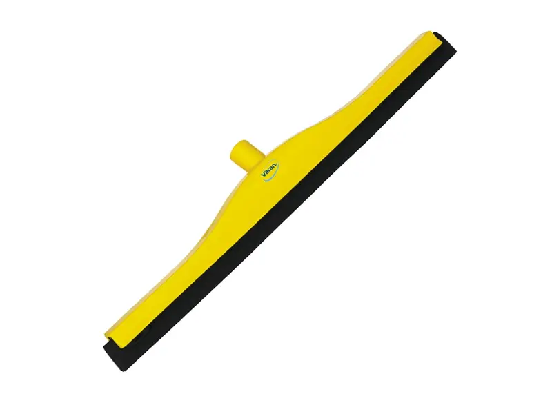 Raclette de sol Vikan 77546 avec caoutchouc remplaçable 600 mm jaune