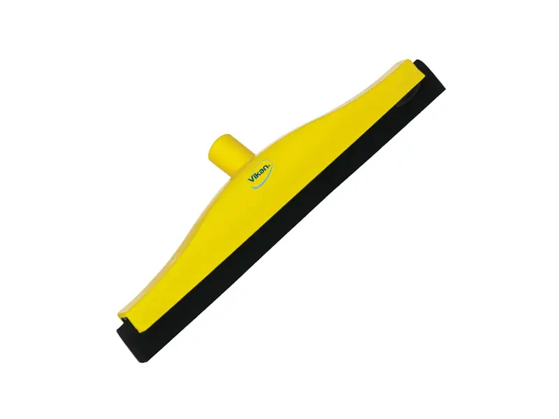 Vikan 77526 Floor squeegee with replaceable rubber 400 mm yellow