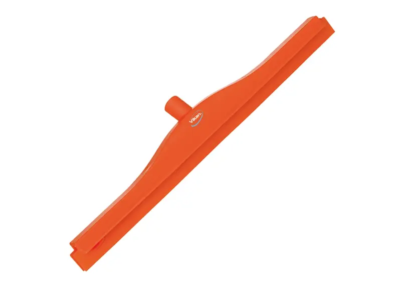 Raclette de sol Vikan 77147 avec caoutchouc remplaçable 605 mm orange