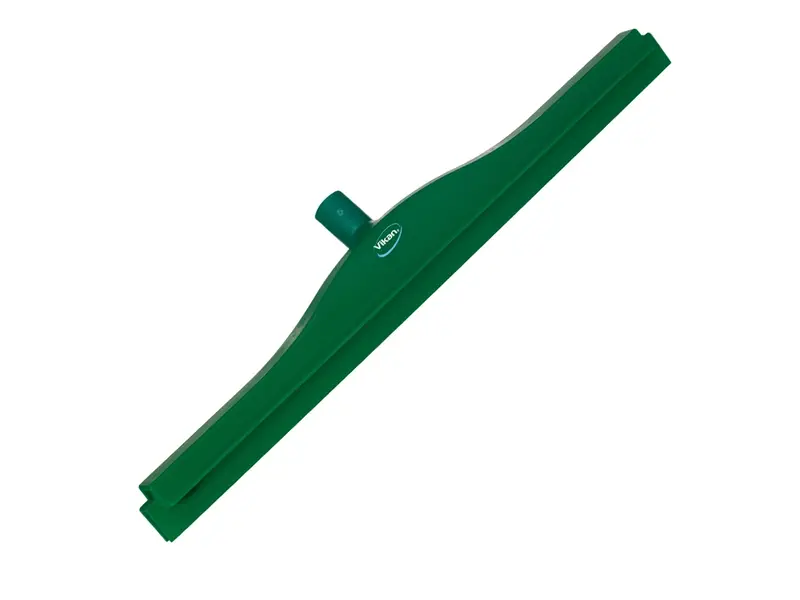 Vikan 77242 Floor squeegee flexible neck with replaceable rubber 600 mm green