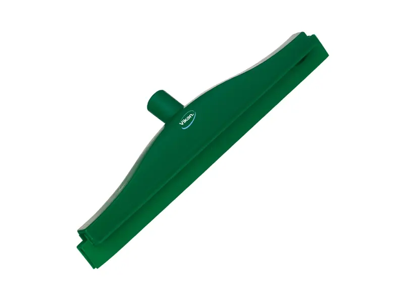 Raclette de sol Vikan 77122 avec caoutchouc remplaçable 405 mm verte