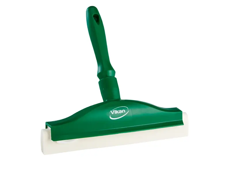 Vikan 77512 Hand squeegee with replaceable rubber 250 mm green