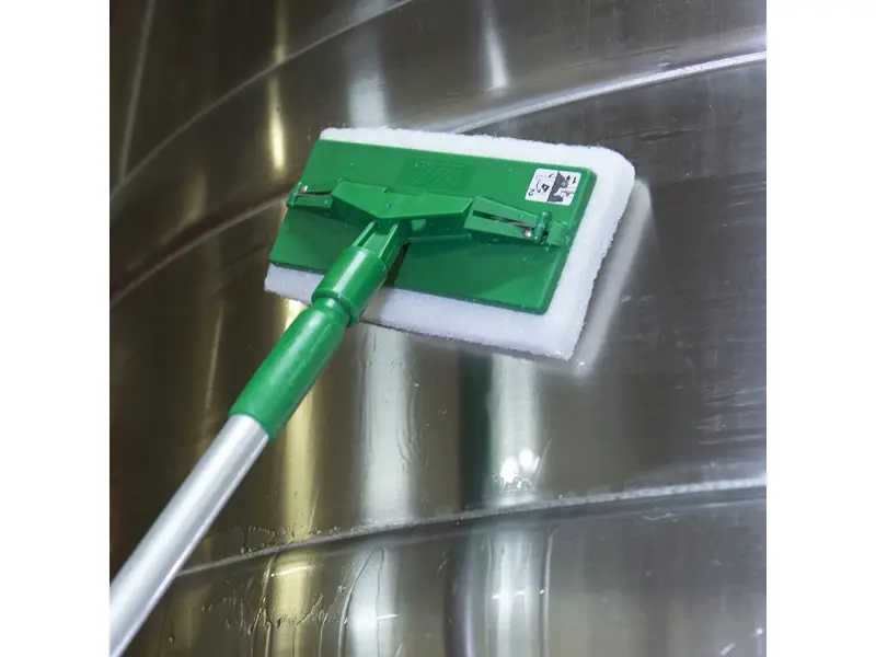 Vikan 5524 Schuurpad medium blauw 245 mm