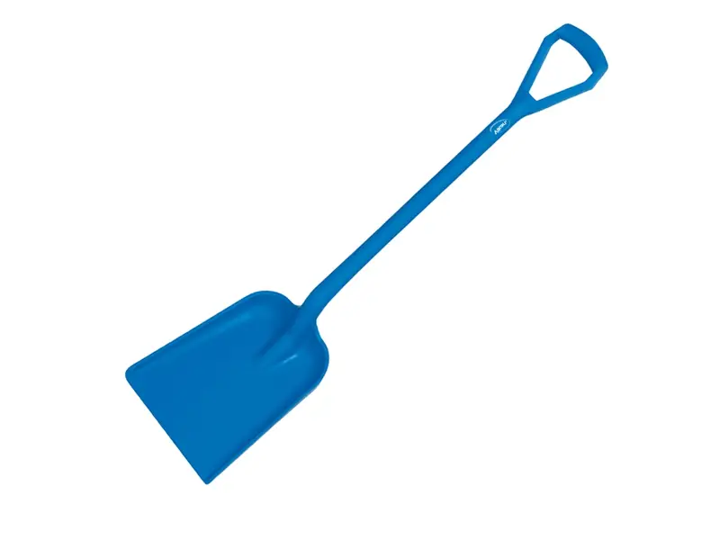 Vikan 56253 schop D-grip 1040 mm blauw