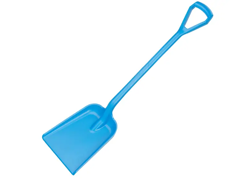 Vikan 56263 shovel detectable D-grip polypropylene 1040 mm blue