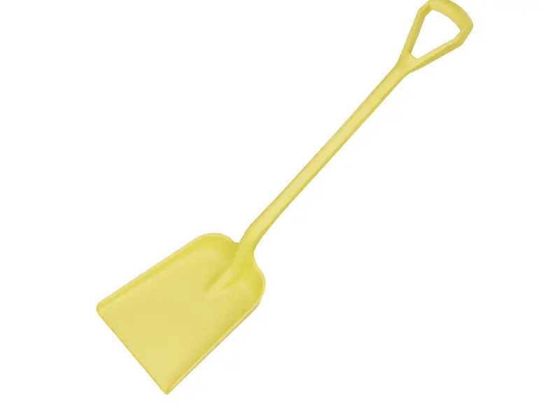 Vikan 56266 schop detecteerbaar D-grip 1040 mm geel