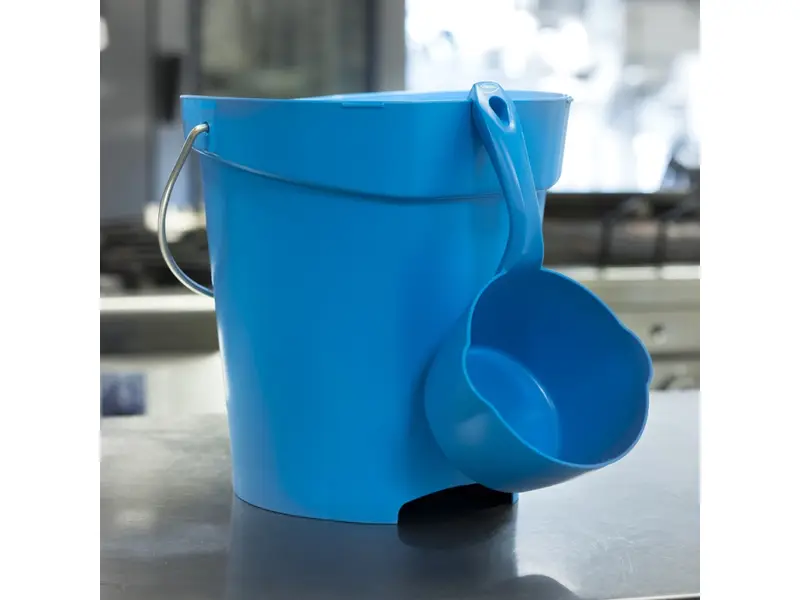 Vikan 56824 ronde handschep food polypropyleen 2000 ml rood