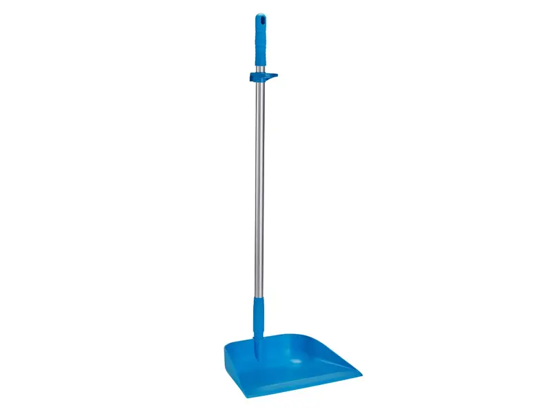 Vikan 56623 Hygienic dustpan on handle 330 mm blue