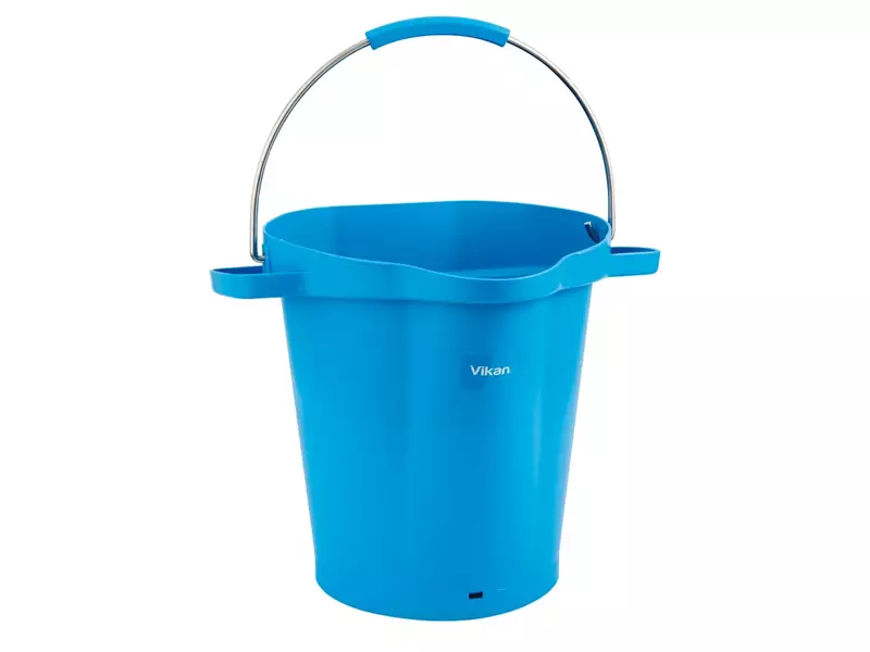 Vikan 56923 Bucket with stainless steel handle 20 liters blue
