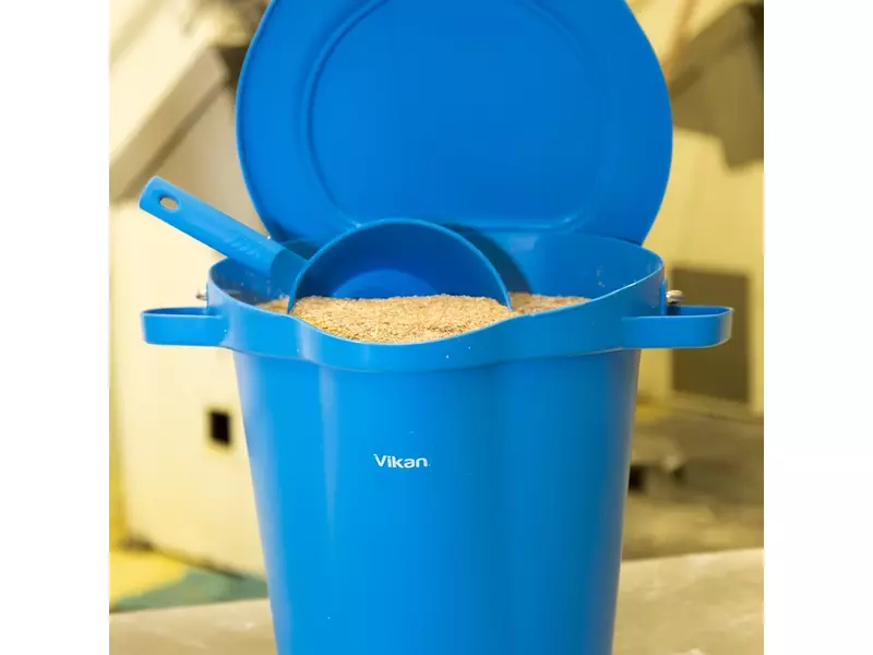 Vikan 56926 emmer met RVS hengsel 20 liter geel