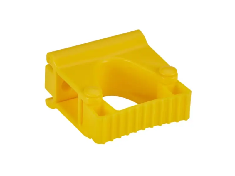Support mural hygiénique Vikan 10136, module de sangle de fixation 82 mm, jaune