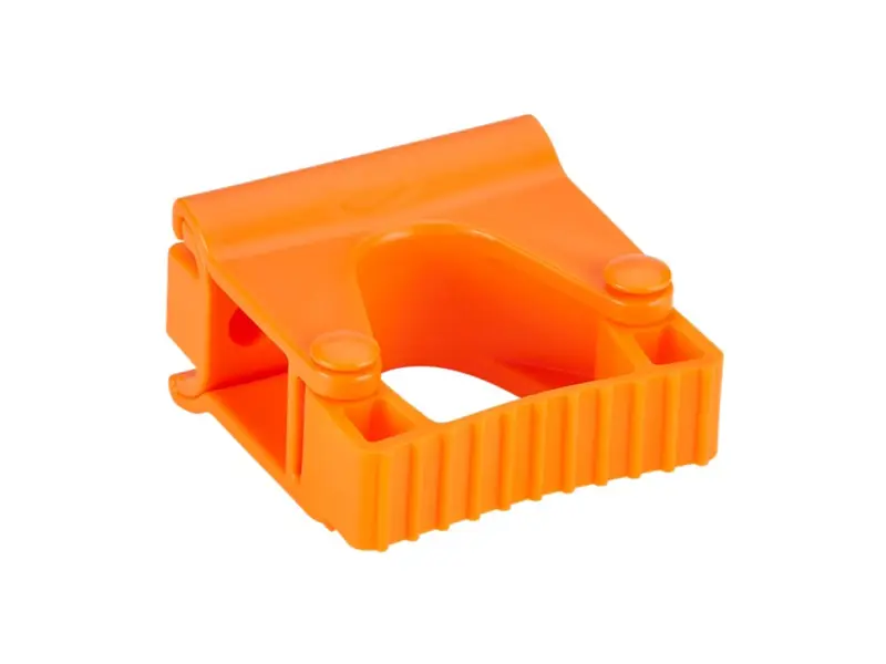 Support mural hygiénique Vikan 10137, module de sangle de fixation 82 mm, orange