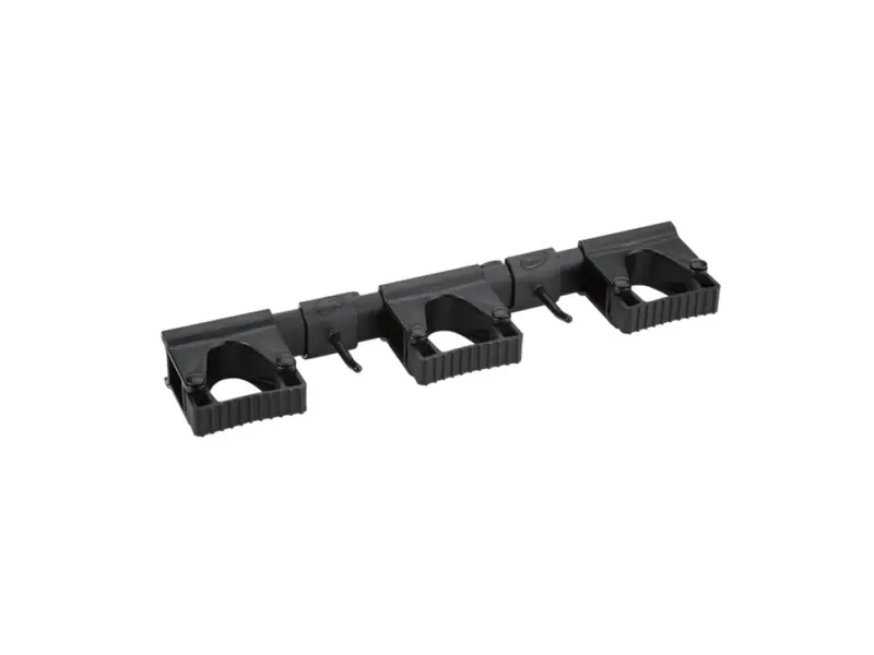 Système de fixation murale hygiénique Vikan 10119 Hi-Flex 42 cm noir