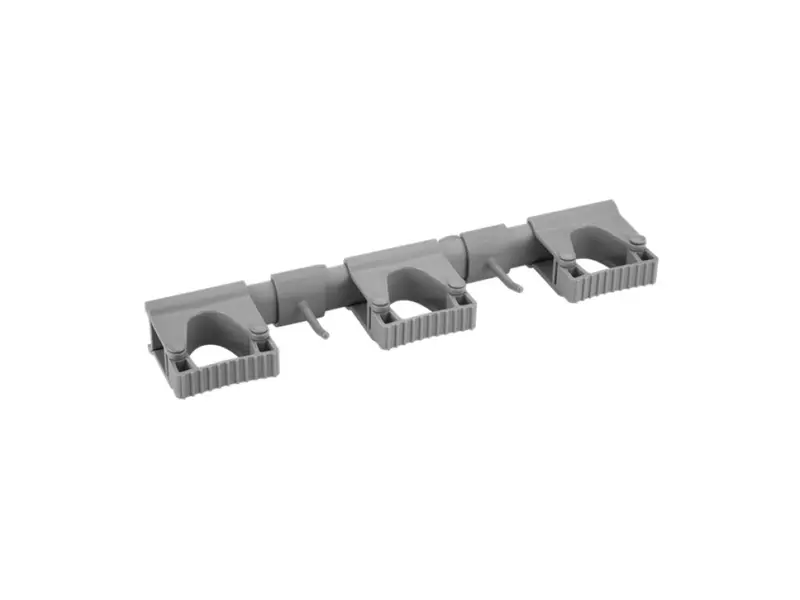 Vikan 101188 Hi-Flex hygienic wall bracket system 42 cm grey